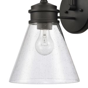Dovas 13.5'' High 1-Light Outdoor Sconce - Textured Black 5
