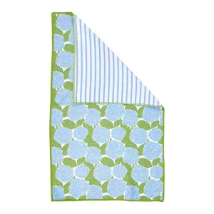 Blue Hydrangea Eco Kitchen Tea Towel 4