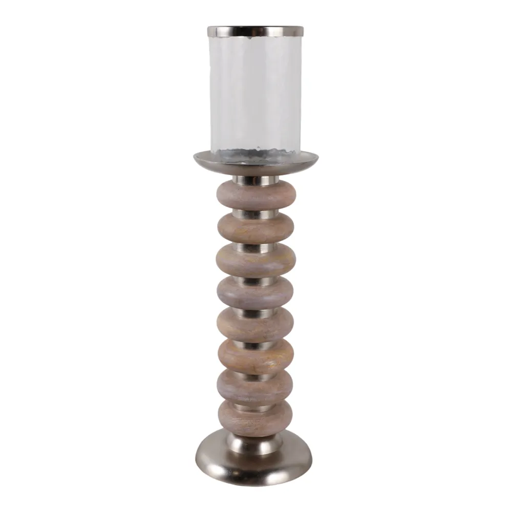 CULLENLAND TAN CANDLE HOLDER 20 (IN)