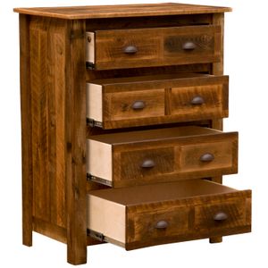 Barnwood Four Drawer Chest - Premium Line 3