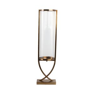 OLIVERHAVEN GOLD CANDLE HOLDER 31 (IN) 5