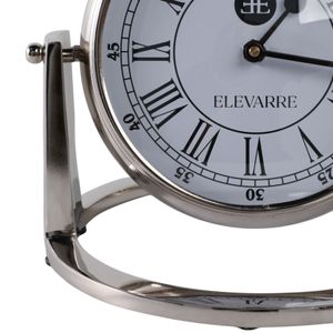 GROVERTON SILVER CLOCK 10 (IN) 6