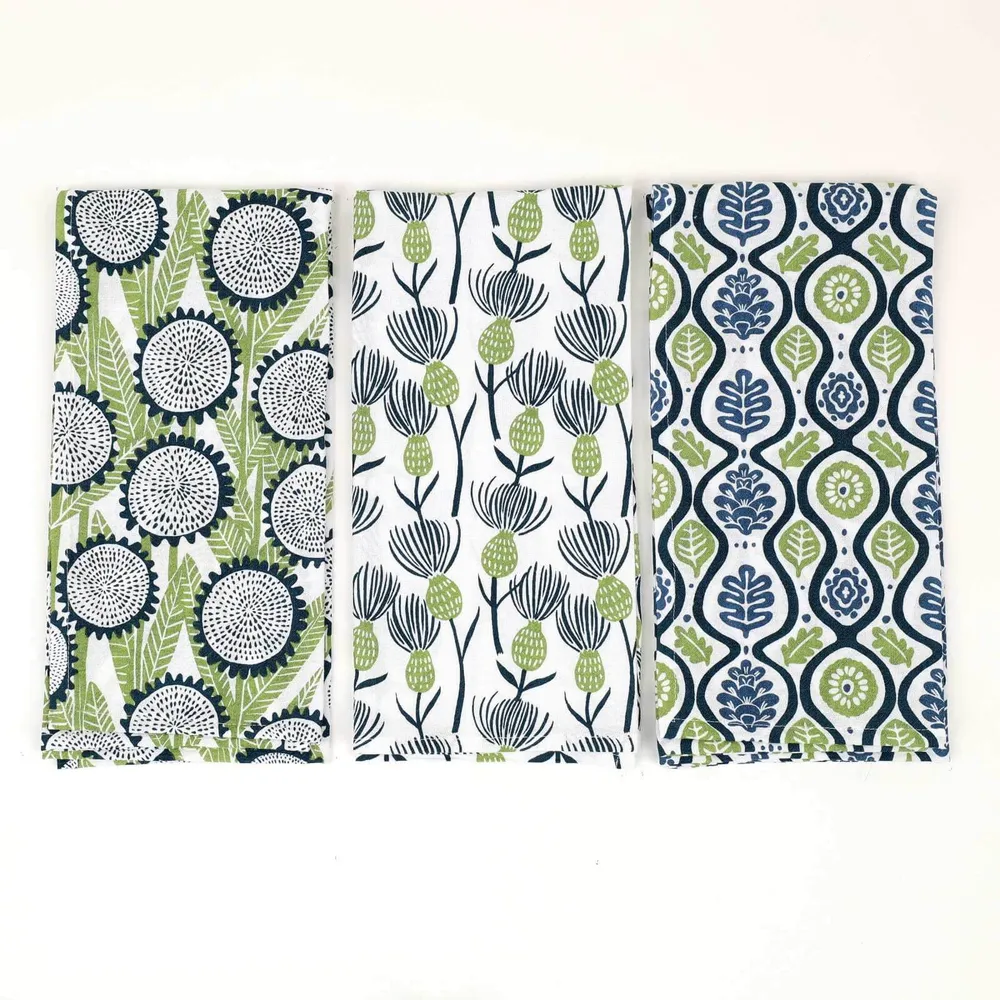 Foraging Cotton Kitchen Towels (Set of 3)