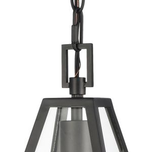 Tangent 7'' Wide 1-Light Mini Pendant - Matte black 3