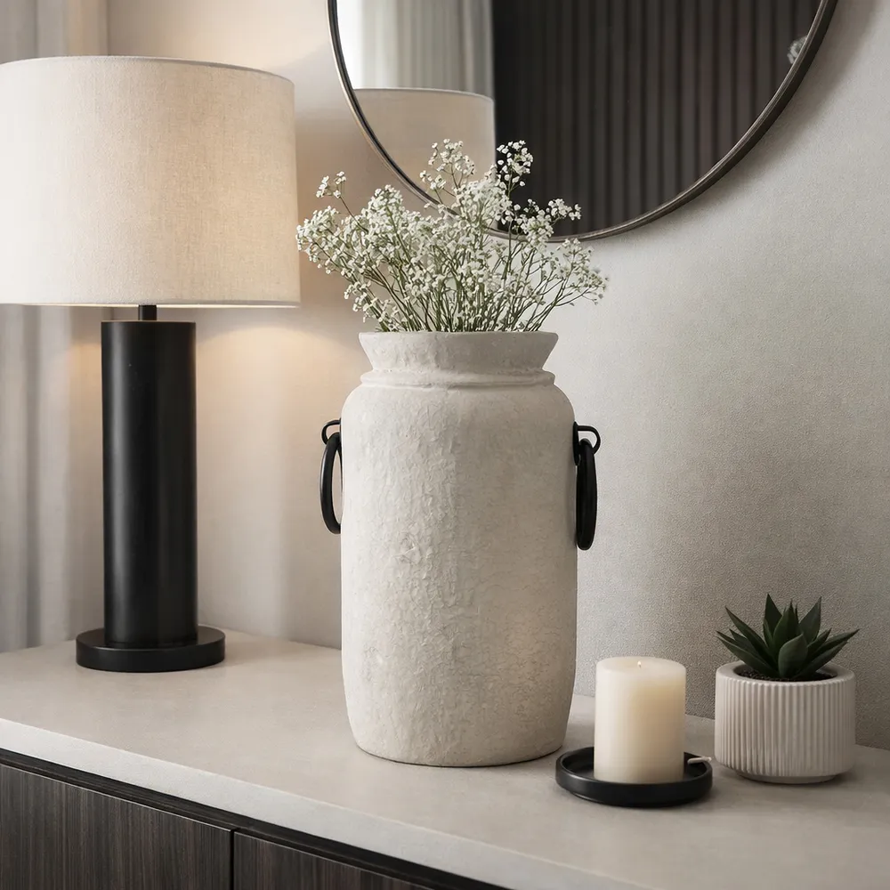 RAEHOLM IVORY VASE 16 (IN)