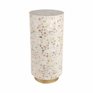23" ALLERD MOTHER & PEARL COCKTAIL TABLE 3