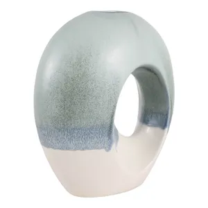 CHLOEOAK BLUE VASE 14 (IN) 4