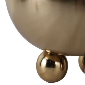 SLATEOAK SET OF 2 GOLD PLANTER 10 (IN) 6
