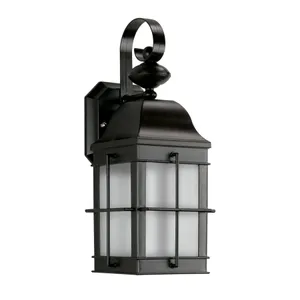 Bibury 15'' High 1-Light Outdoor Sconce - Black 1