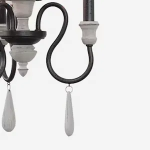 Brownell 12.5'' Wide 3-Light Semi Flush Mount - Anvil Iron 4