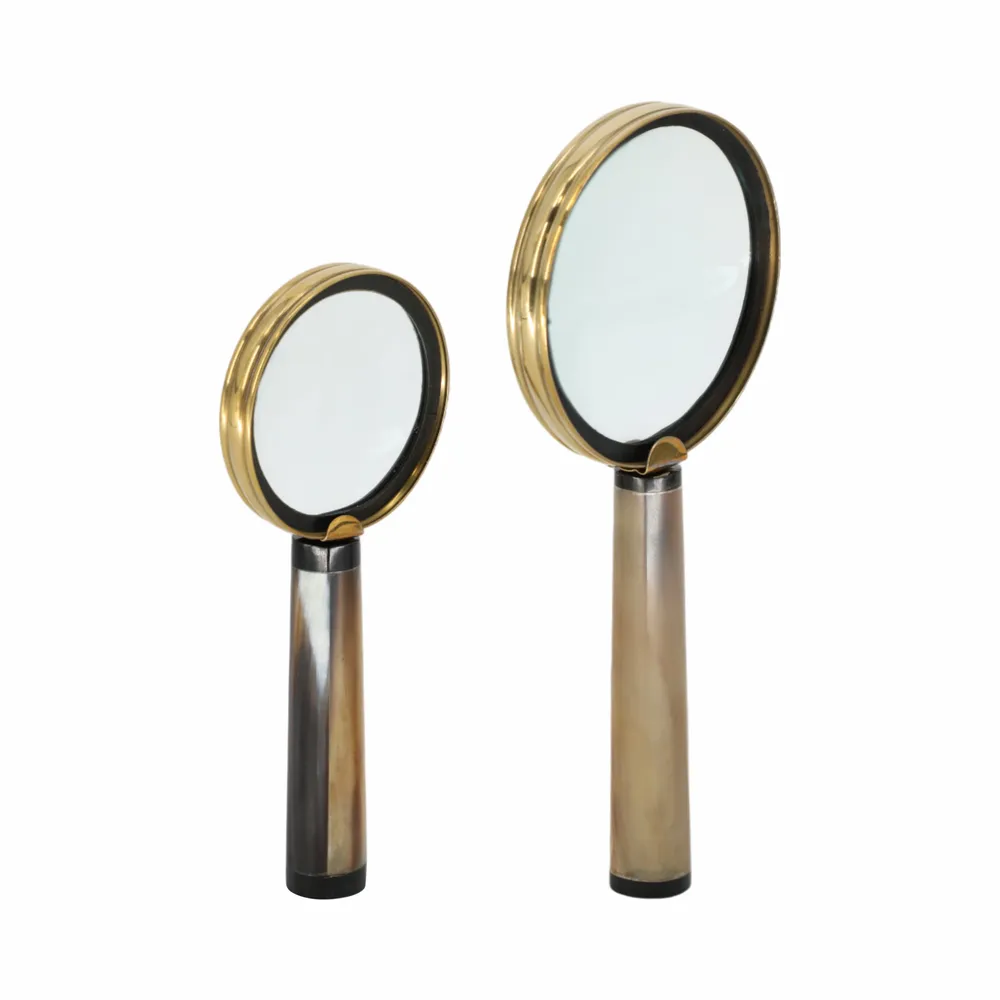 MAXWELLVALE SET OF 2 GOLD DECOR 9 (IN)