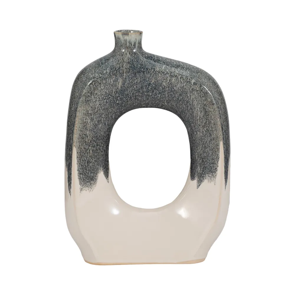BRICE BLUE VASE 16 (IN)