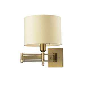 Pembroke 14'' High 1-Light Sconce - Antique Brass 1