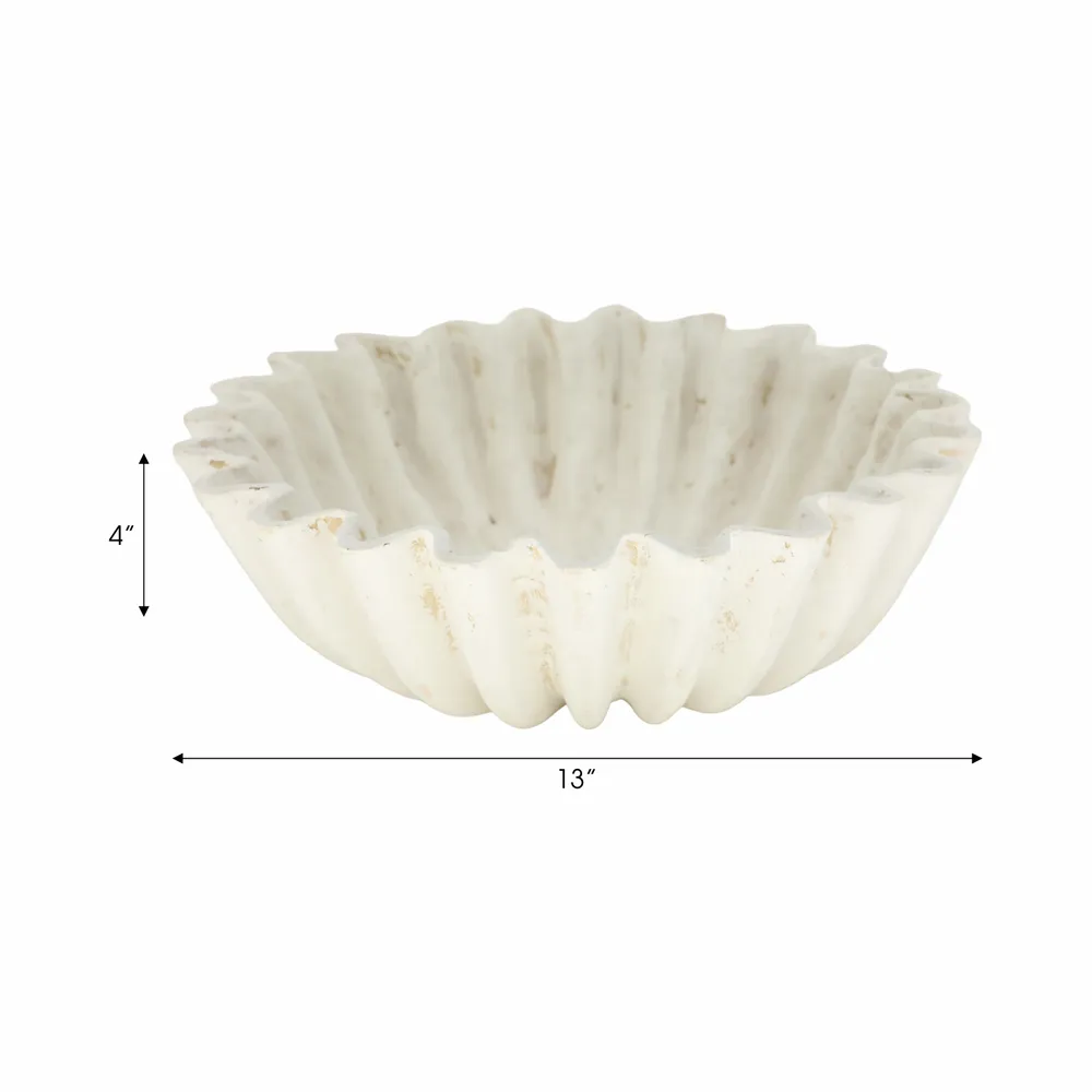 HADFIELDOAK IVORY BOWL 5 (IN)