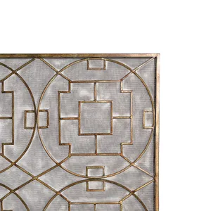 Geometric Firescreen 3