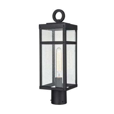 Dalton 20″ High 1-Light Outdoor Post Light - Textured Black