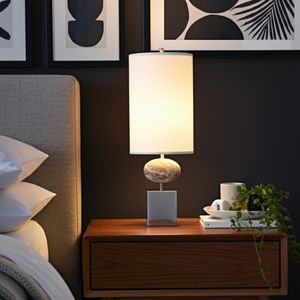 HAMMONDLAKE GRAY LAMP 26 (IN) 10