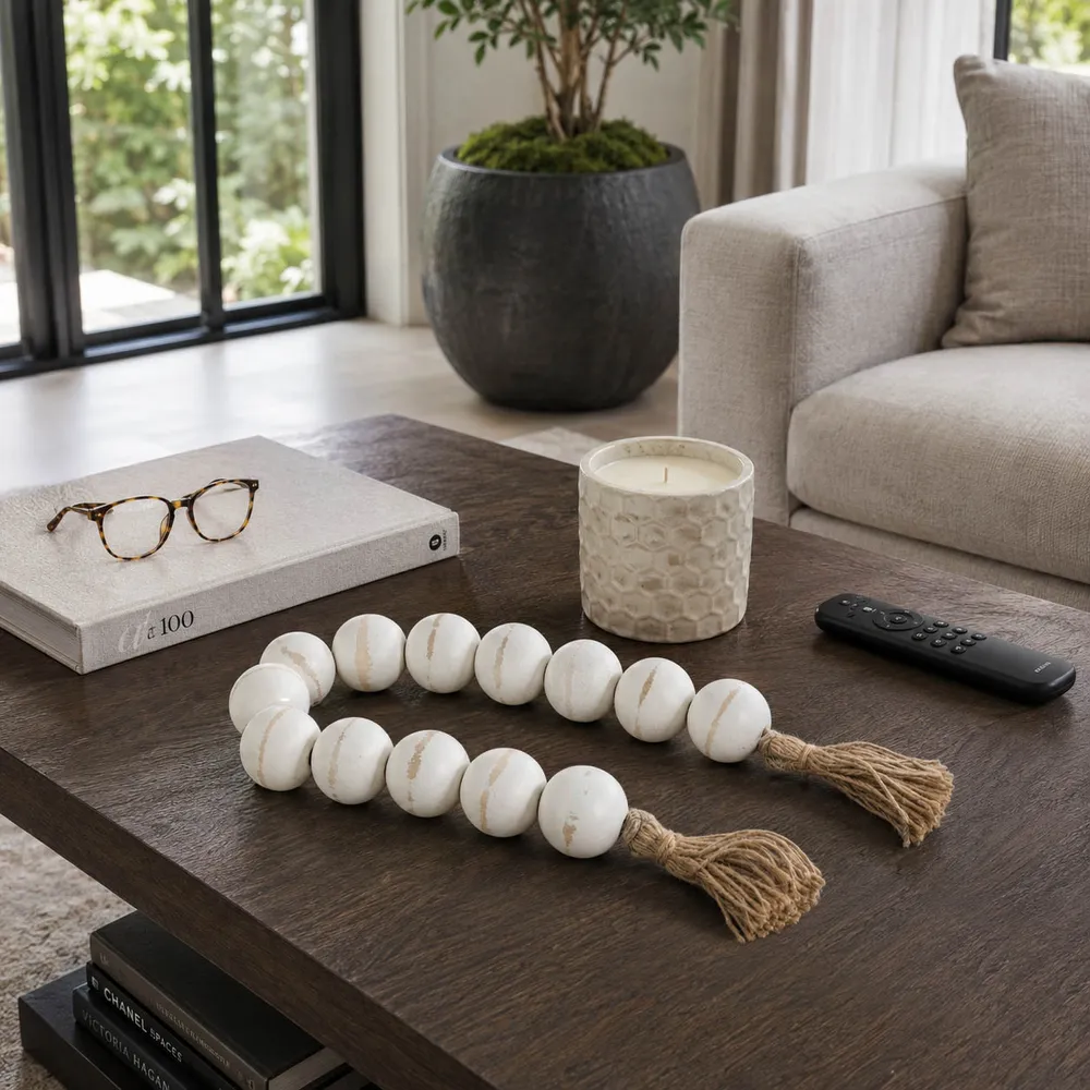 FORDHAMLEY WHITE BEAD 2 (IN)