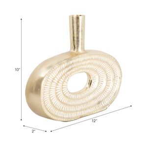 MASONWICK GOLD VASE 10 (IN) 10