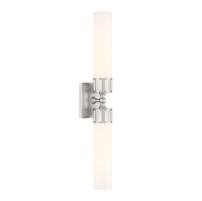 Astor 24.5'' Wide 2-Light Sconce - Brushed Nickel