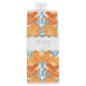 Icelandic Poppies Gold Quick Drying Mat 3