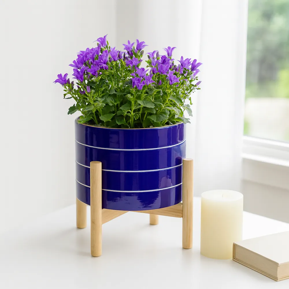 GLENHAVEN BLUE PLANTER 9 (IN)