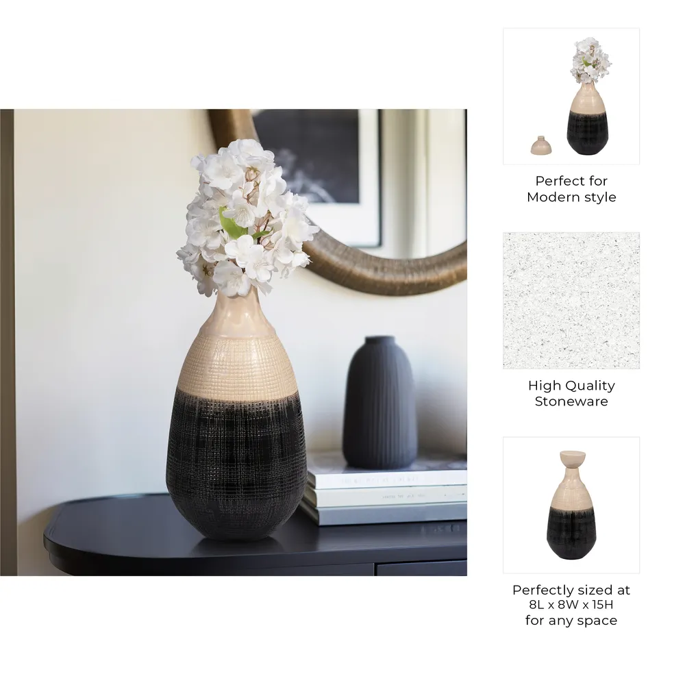 JANERUN IVORY VASE 15 (IN)