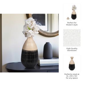 JANERUN IVORY VASE 15 (IN) 9