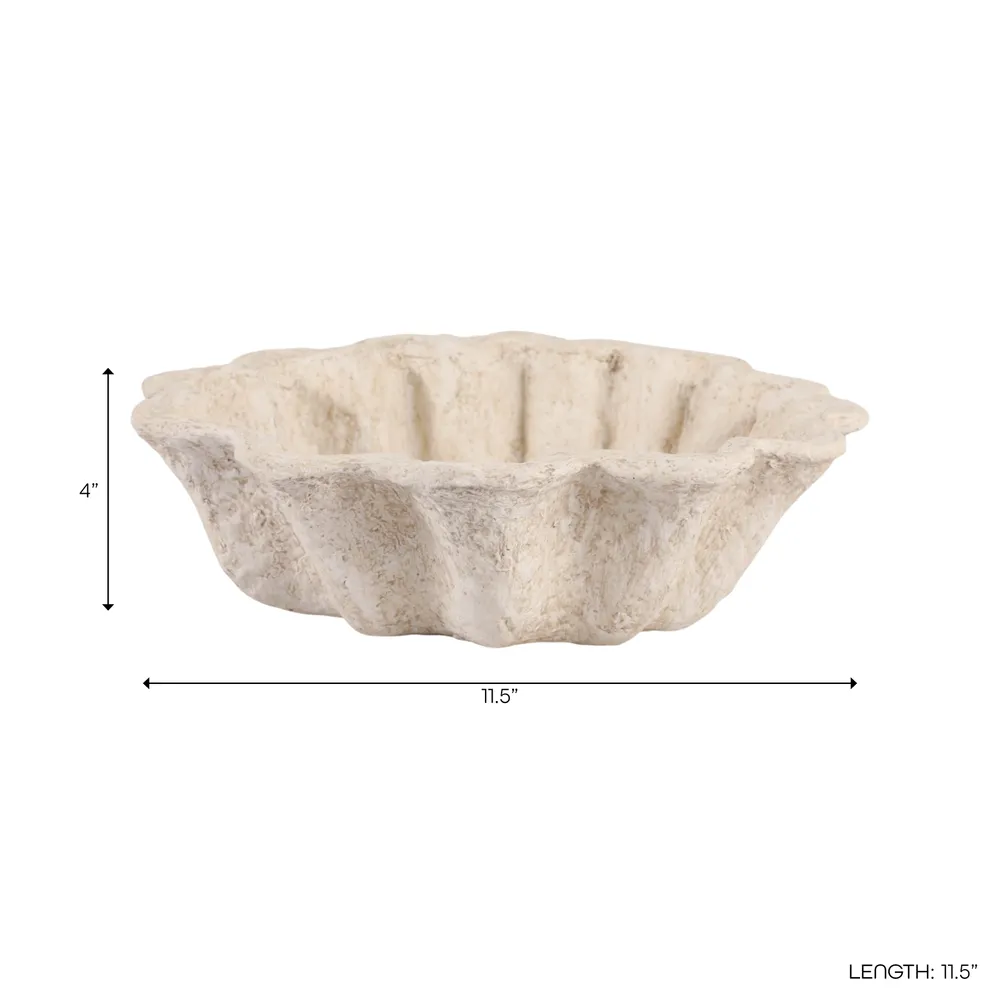 HADFIELDOAK IVORY BOWL 4 (IN)