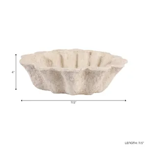 HADFIELDOAK IVORY BOWL 4 (IN) 10