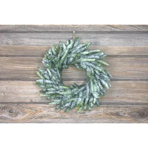 Icy Spruce 12in Wreath 1