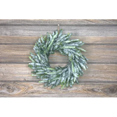 Icy Spruce 12in Wreath