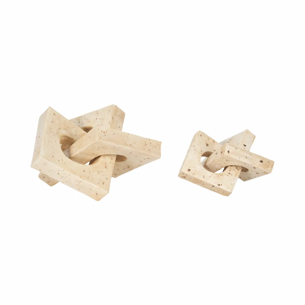 REXHAM SET OF 2 IVORY DECOR 7 (IN)