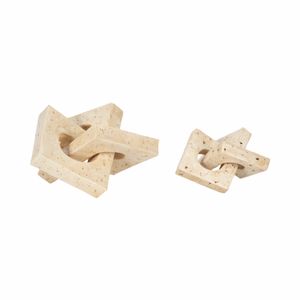 REXHAM SET OF 2 IVORY DECOR 7 (IN) 1