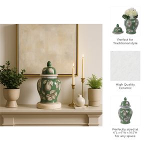 JAKEVIEW GREEN CHINOISERIE 11 (IN) 10