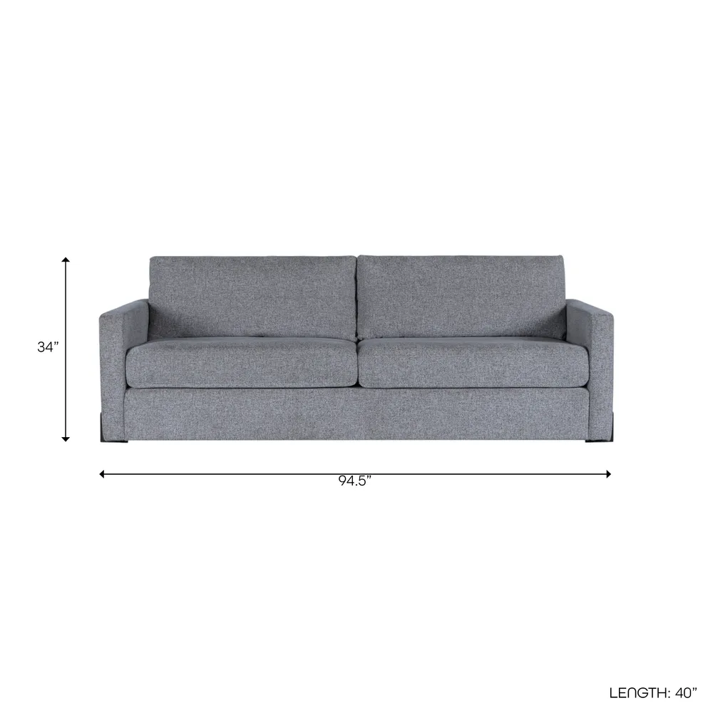 ERINWAY GRAY SOFA 95 (IN)