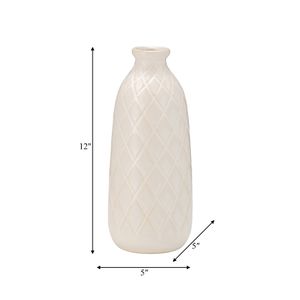 EMMONSFORD IVORY VASE 12 (IN) 8