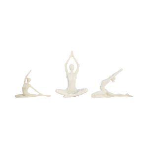 BARRONHOLM SET OF 3 WHITE DECOR 16 (IN) 1