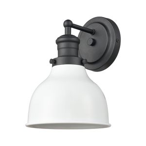 Haralson 10'' High 1-Light Sconce - Charcoal 2