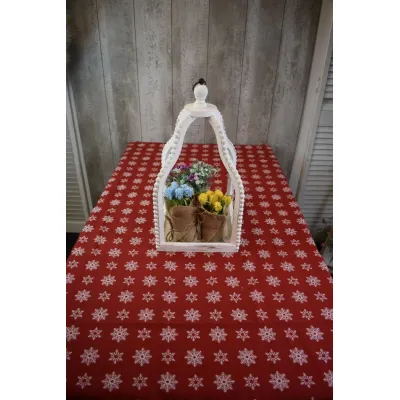Snowflake Table Cloth 54x54in