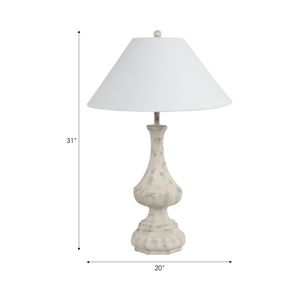 BRENTONGATE WHITE LAMP 31 (IN) 7