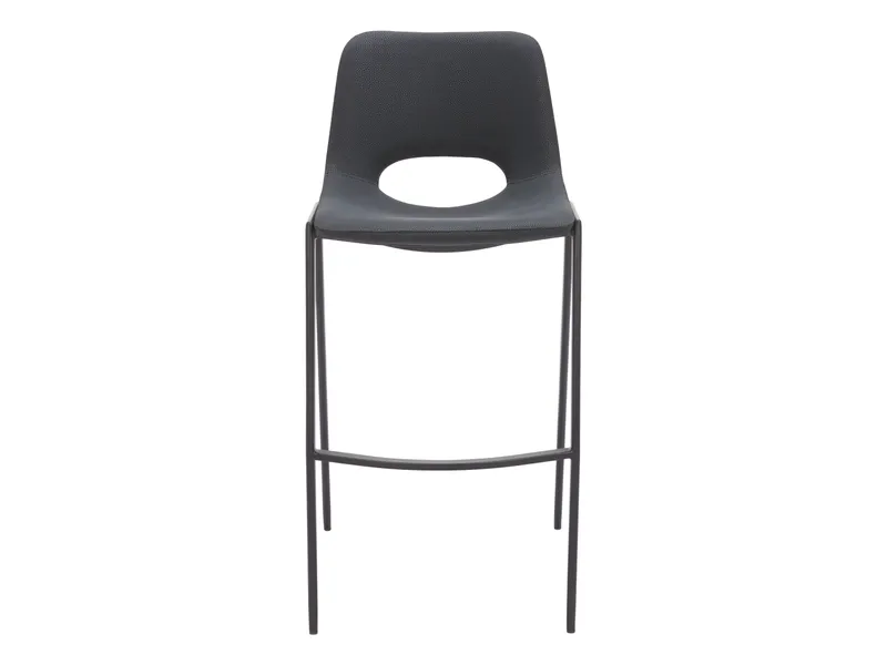 Desi Armless Barstool Black 4