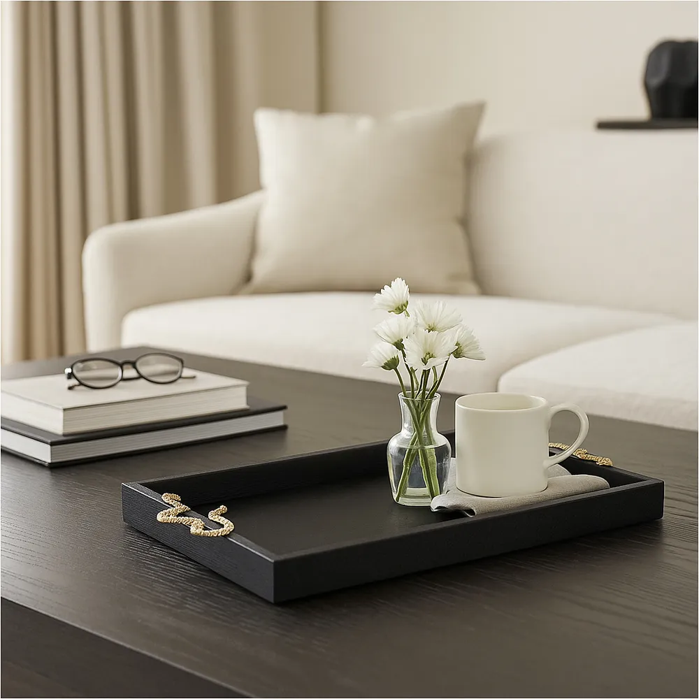 LENNONRIDGE BLACK TRAY 2 (IN)