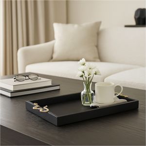 LENNONRIDGE BLACK TRAY 2 (IN) 10