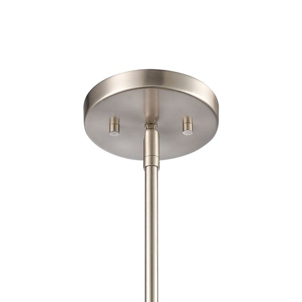 Market Square 5'' Wide 1-Light Mini Pendant - Brushed Nickel
