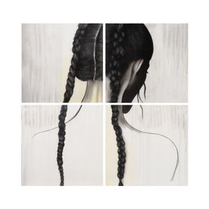INGRIDCLIFF SET OF 4 BLACK ART 79 (IN) 1