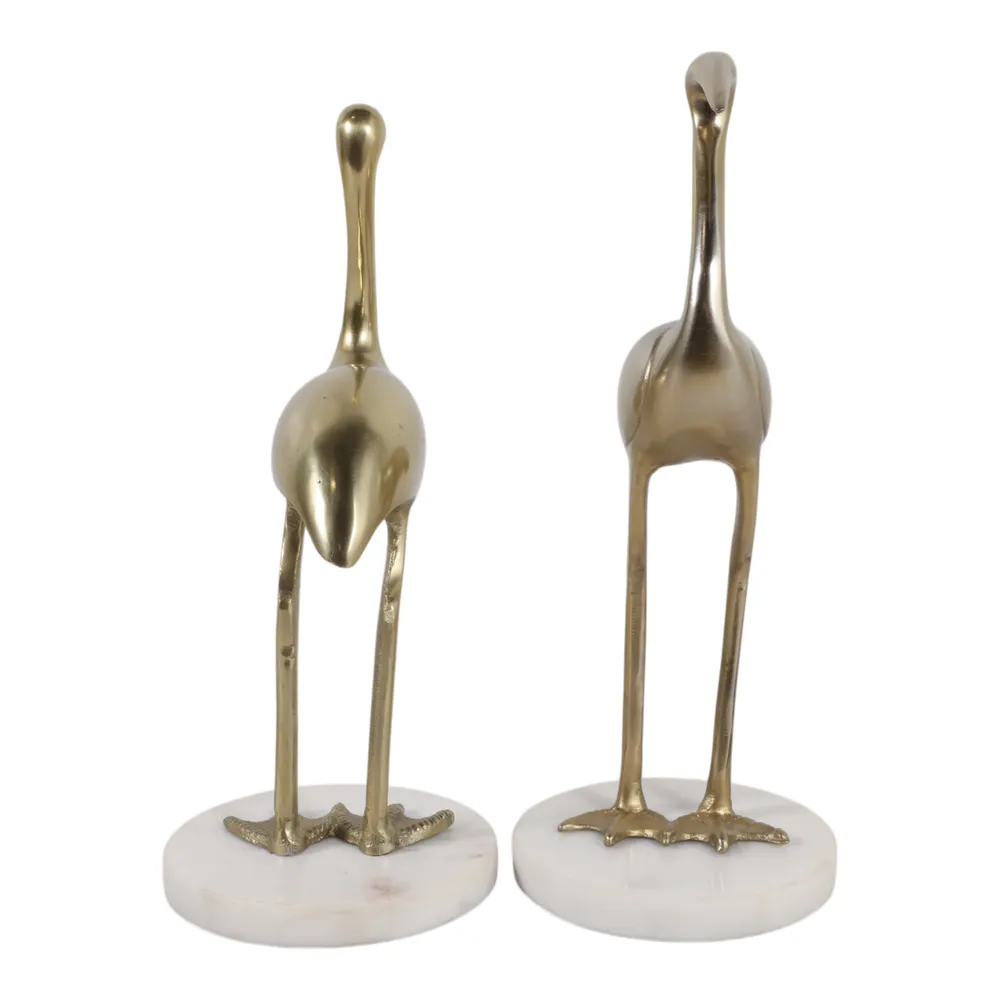 MONROEDALE SET OF 2 GOLD DECOR 13 (IN)
