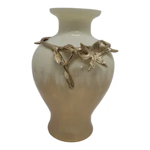 HOPEPORT GOLD VASE 15 (IN) 1