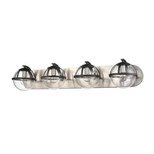 Davenay 31″ Wide 4-Light Vanity Light - Satin Nickel 3