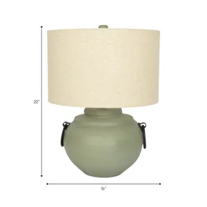 CORBINPARK GREEN LAMP 22 (IN) 10